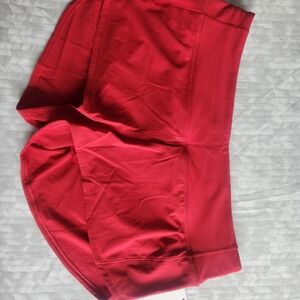 Lululemon Athletica Red Athletic Shorts